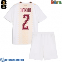 Fotballdrakt Barn Marokko Achraf Hakimi #2 Bortedraktsett VM 2026 Kortermet (+ Korte bukser)